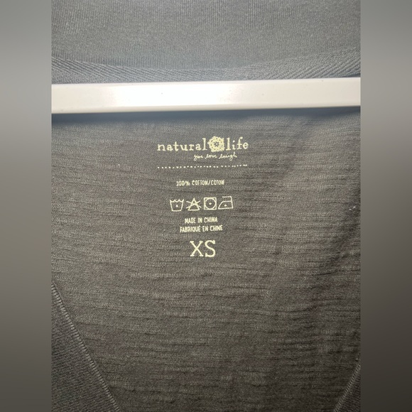 XS Natural Life Charlie Jumpsuit “better than sweats” cotton deep v neck - Picture 7 of 10